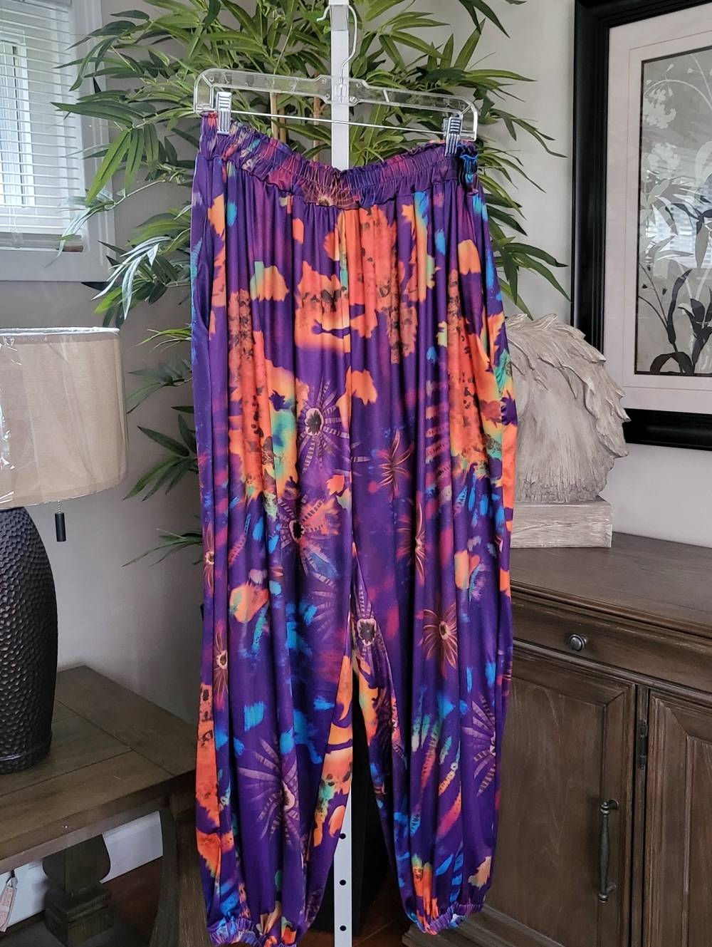 Tie Die Wide Pants